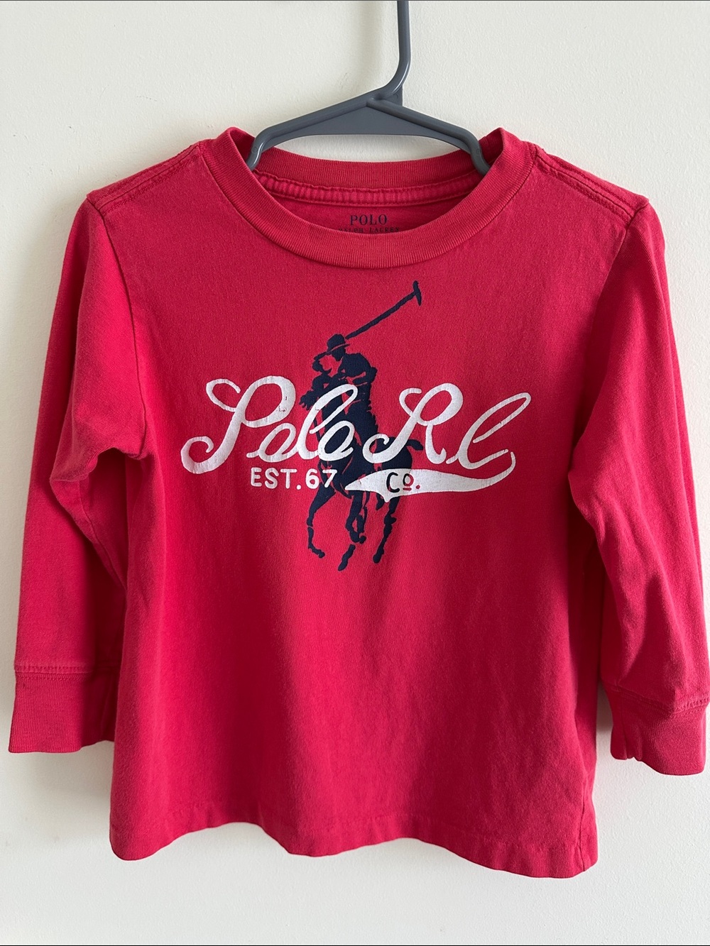 Polo Ralph Lauren Unisex Baby Long Sleeve Cotton Shirt